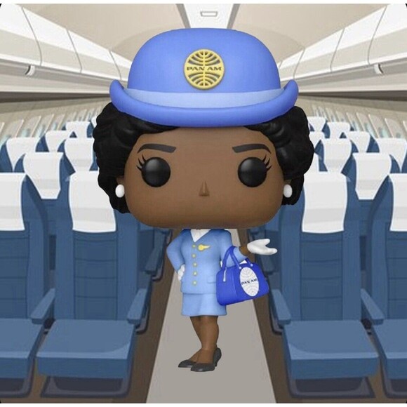 Funko Other - Funko POP! Pan Am Stewardess With Blue Bag Vinyl Figure #141 Brand New in Box